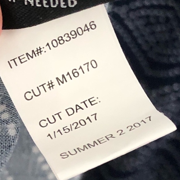 torrid 2X open back challis skater dress plus size Nagy blue 10839046 0685 - Picture 11 of 14